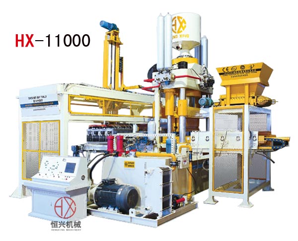 灰砂磚機(jī)HX1100靜壓制磚機